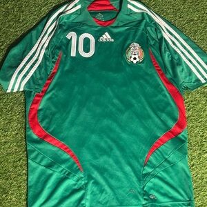 Mexico 2007 Home Jersey Men’s Size M C.Blanco #10